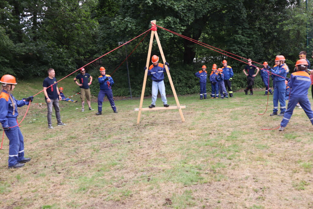 In diesem Jahr fand vom 05.-12. Juli das Zeltlager des Oldenburgischen Feuerwehrverband in Delmenhorst statt.